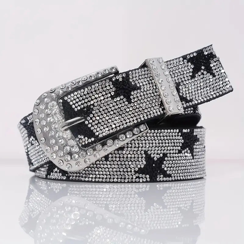 Rhinestone Womens Belt